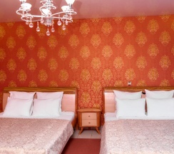 Номер VIP+ с 2 двуспальными кроватями в Пантера