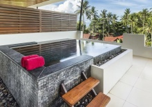 Двухместный пентхаус c 1 комнатой двуспальная кровать в Beach Republic, Koh Samui