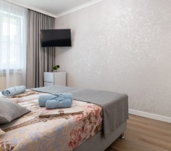 Двухместный номер Standard с балконом и с красивым видом из окна 2 отдельные кровати в Гостевой дом