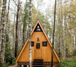 Коттедж Дуплекс с красивым видом из окна в Deep Lake House