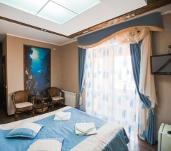 Номер Стандарт. Центральный корпус. Вид на бунгало в Донской Лес