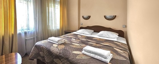 Двухместный номер комфорт в Smart Hotel KDO Новосибирск