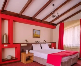 Двухместный Коттедж Полулюкс двуспальная кровать в Aq-Qaiyn