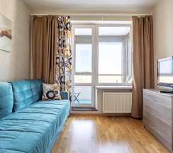 Апартаменты студия с диваном в Neva Bed (Нева Бэд) на проспекте Рыбацкий
