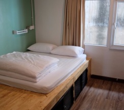 Двухместный номер Standard двуспальная кровать в The Quarter Bangkok Poshtel & Coworking - Hostel
