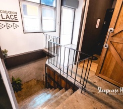 Кровать в общем номере в Sleepcase Hostel