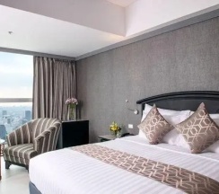 Двухместный полулюкс Space Zone двуспальная кровать в Baiyoke Sky Hotel