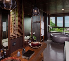 Двухместная Pool Villa с частичным видом на океан двуспальная кровать в Silavadee Pool Spa Resort
