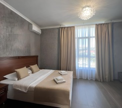 Комната комфорт с 1 двуспальной кроватью в Олимп