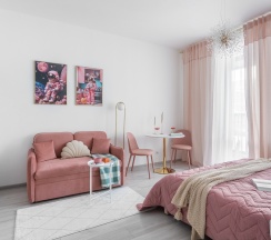 Квартира в Апартаменты на Фарфоровская, д3к2