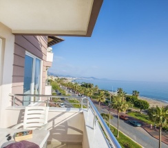 Двухместный семейный люкс 2 отдельные кровати в Hawaii Suite Beach Hotel