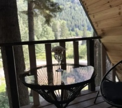 А-Фрейм 2 с красивым видом из окна в Wood palace