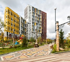 Квартира в Апартаменты на Бачуринская, 7к1, 327