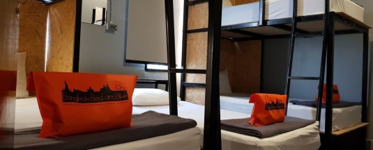 Четырёхместный номер Standard в Bangkok Bed and Bike - Hostel