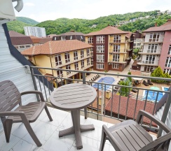 3-местный номер "Комфорт" с балконом в Grand Elif