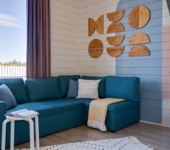 Дом "Семейный ХХL" (оснащение дома, стоимость банного чана и бани см. Подробнее) в Dacha