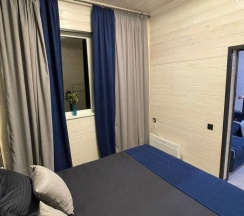 Четырёхместный коттедж с красивым видом из окна в Sabr