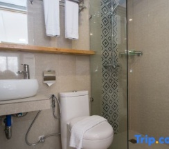 Четырёхместный номер Deluxe 2 отдельные кровати в IL Mare Sakura Resort Boracay
