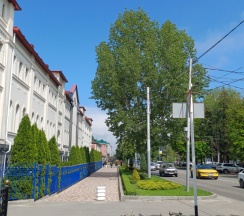 Двухместные апартаменты с 2 комнатами (двуспальная кровать) в Квартира Лаванда на площади Ленина. Ленин в восторге!