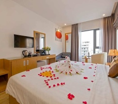 Двухместный номер Deluxe с видом на город двуспальная кровать в Helios Boutique Hotel & Spa
