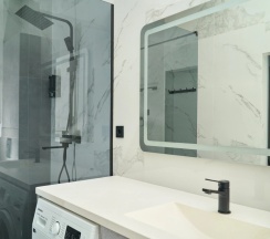 Апартаменты c 1 комнатой с балконом в Kareff