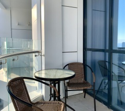 Двухместная студия с балконом на 8 этаже в Ольгинке в Метрикс Девелопмент