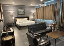 Двухместная студия двуспальная кровать в Premier Hostel Chiang Mai