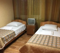 Номер стандарт с 2 односпальными кроватями (с завтраком) в Патриот