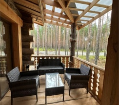 Дуплекс из сосны кело в Karelia club family