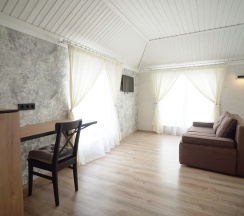 Двухместный номер с большой кроватью или двумя односпальными кроватями КОМФОРТ ПЛЮС в Морской