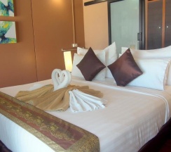 Бунгало с видом на море в Chareena Hill Resort - Pattaya Beach Koh Lipe