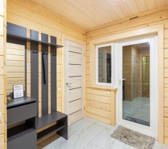 Стильный коттедж 100 кв.м. для 7 человек рядом с Охта парком в Solar House