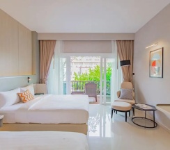 Двухместный номер Deluxe с видом на бассейн 2 отдельные кровати в Lacol Khao Yai - A Chatrium Collection