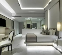 Двухместный номер Superior с видом на бассейн двуспальная кровать в Chanalai Romantica Resort Kata Beach - Adults Only