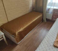 1-комнатные апартаменты студия с 2 двуспальными кроватями в Невский уют