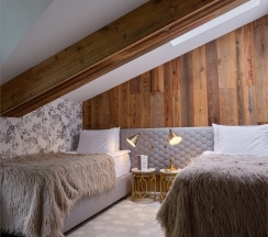 Супериор в мансарде с видом на заповедник в Hills Polyana hotel&SPA