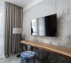Бюджетный двухместный номер с 1 кроватью в Country Hills Resort