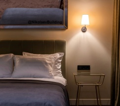Двухместные апартаменты (двуспальная кровать) в Апартаменты Room Comfort plus Terrace в Nikolaev Building
