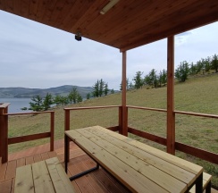 Домик на четверых с панорамным видом в ЭкоАура