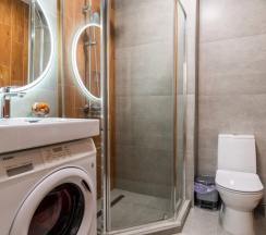 Студия Comfort в Апартаменты в Нoвоpоccийcкe c Дизaйнерcким Рeмoнтoм