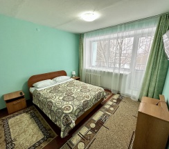 ЭКОНОМ СЕМЕЙНЫЙ с двуспальной кроватью в Сталагмит