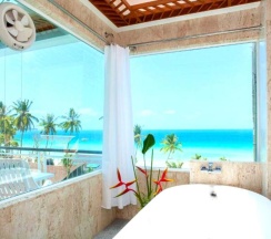 Двухместный номер Standard с видом на море двуспальная кровать в The samui beach resort