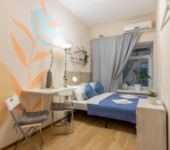 Номер стандарт с 1 двуспальной кроватью в Boho Botanica Hotel