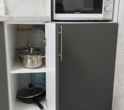 Двухместные апартаменты c 1 комнатой (двуспальная кровать) в Квартира уютная в спальном районе