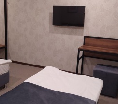 2-местный 1-комнатный номер стандарт с 2 односпальными кроватями в Smart Hotel Neo Туапсе
