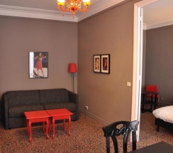 Четырёхместный полулюкс в Alba Opera Hotel