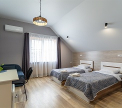 Стандартный номер с двуспальной или двумя односпальными кроватями в Домус.море