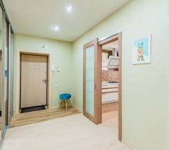 Номер Executive в Квартира 2-к в самом центре в новом доме на Ленина 7Б от RentAp, 5 сп.мест