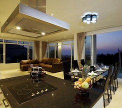 Pool Villa Modern с 3 спальнями с видом на море в Вилла Kata Sea View