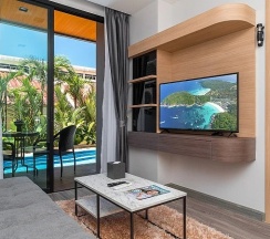 Двухместный номер Deluxe с бассейном c 1 комнатой 2 отдельные кровати в Grand Kata VIP